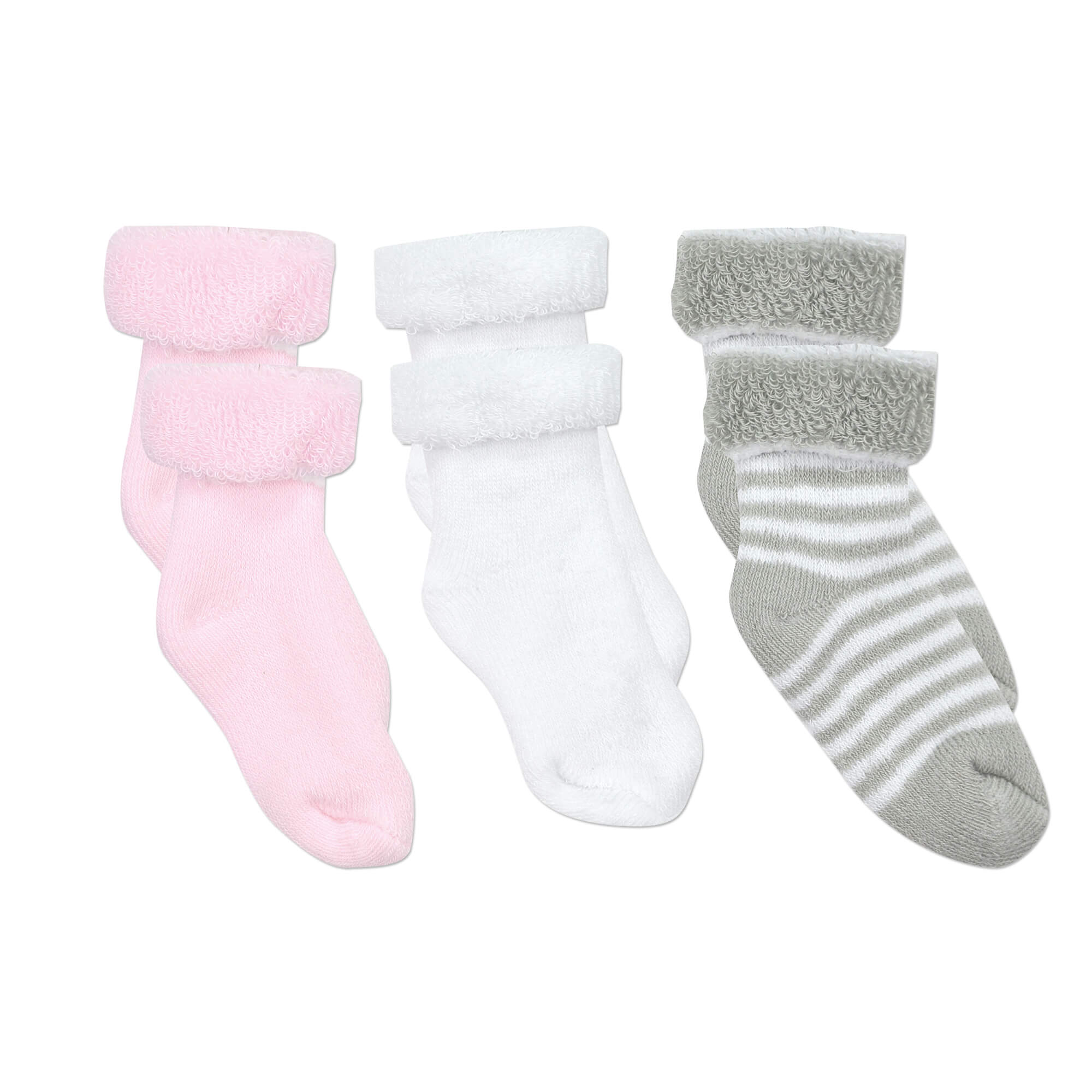 Pink on sale newborn socks