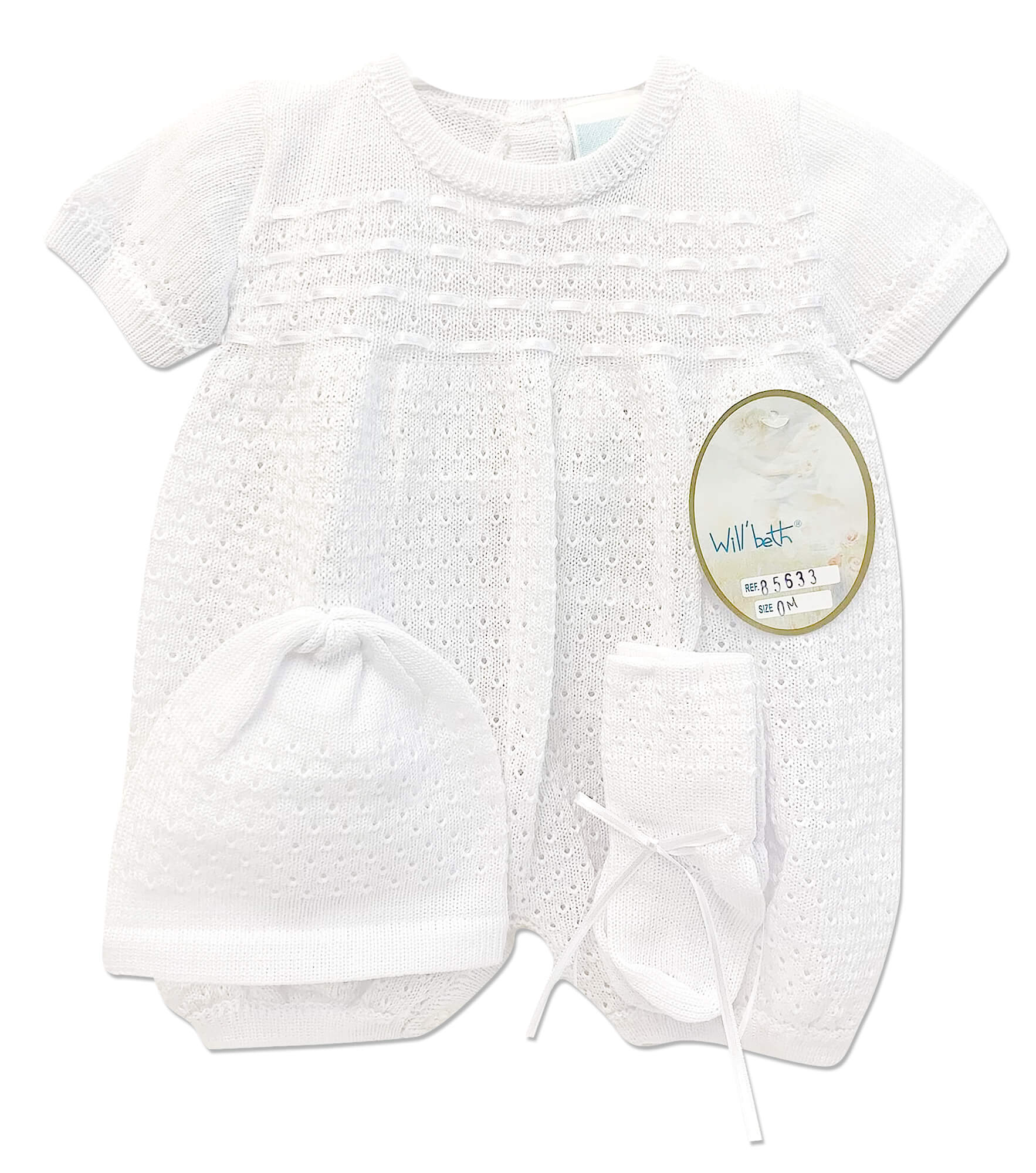 Knit Romper 3pc Knit Set – Preemie Store