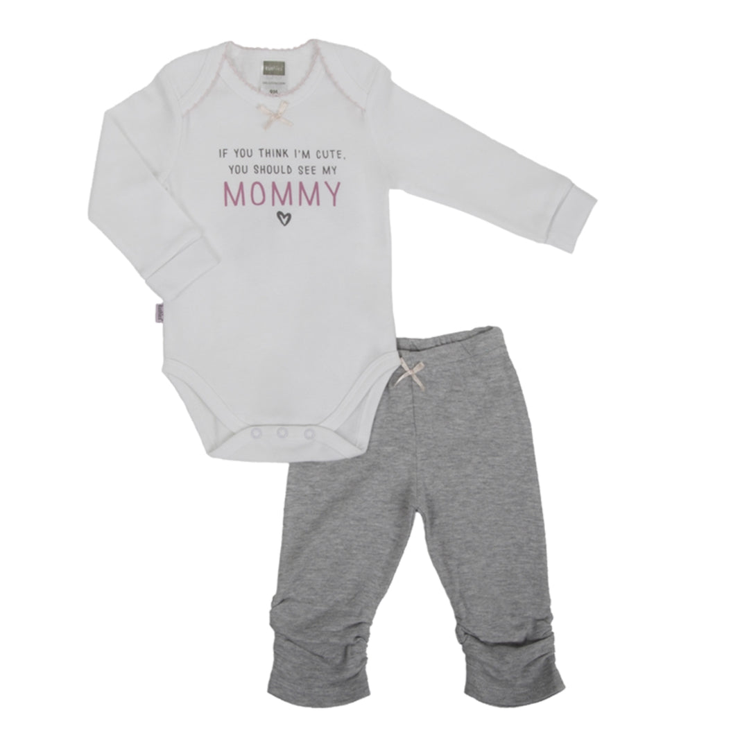 Mommy 2pc. Bodysuit & Pant Set