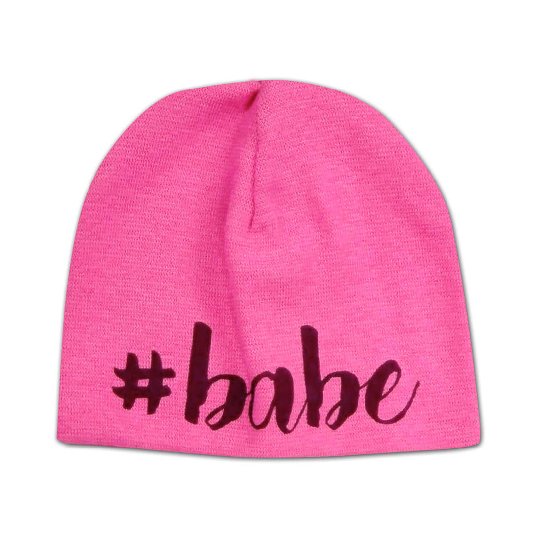 preemie girls #babe cap is perfect.