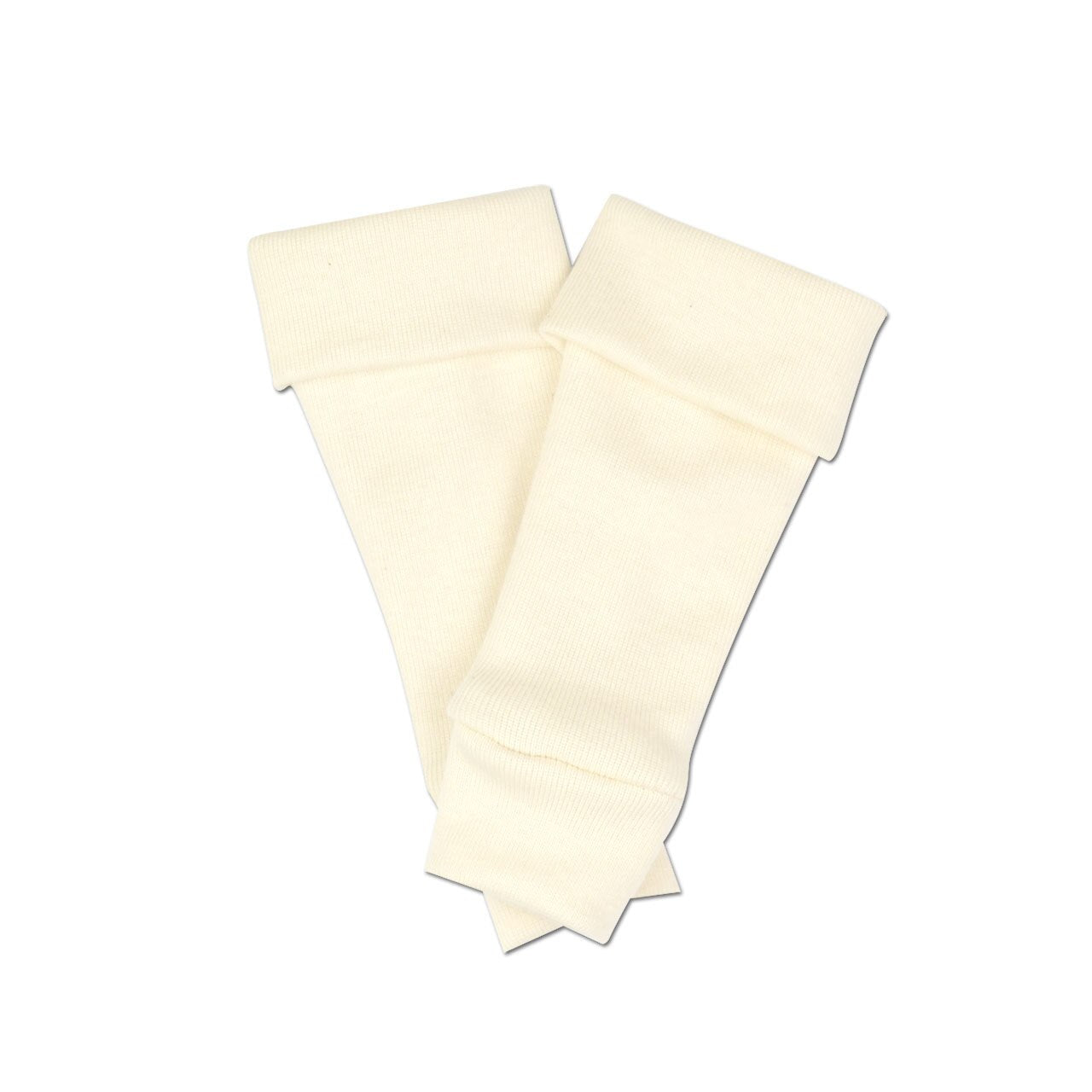 Solid Ivory Ribbed Leg/Arm Warmers Preemie Store