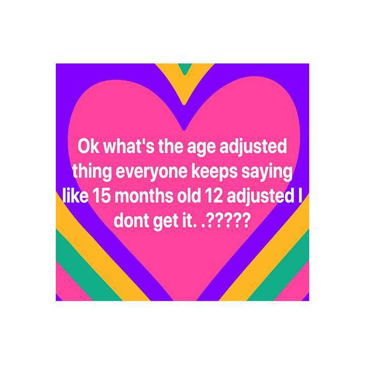 What Does Adjusted Age Mean?