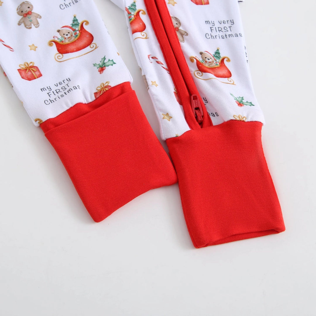 Luxie First Sweet Christmas NICU Romper