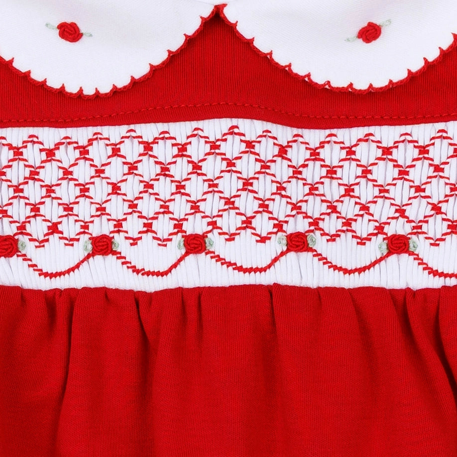 Millie Smocked Footie
