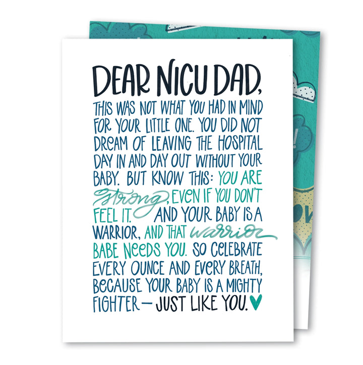 Dear NICU Dad Card