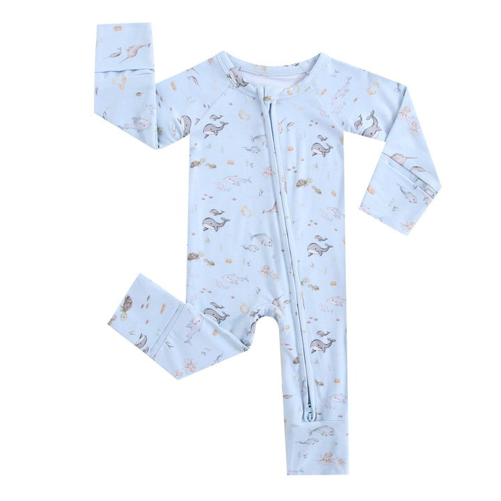Luxie Sea of Love NICU Romper