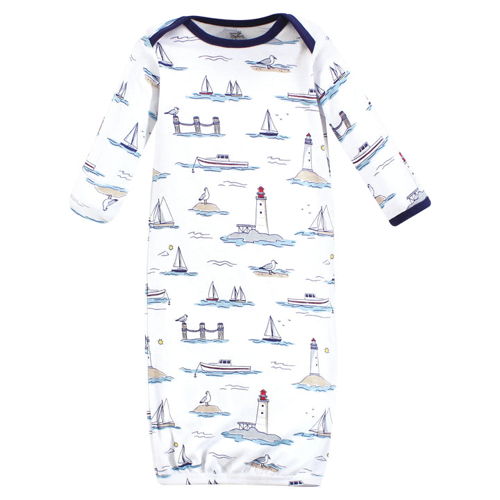 Lighthouse Seagull Organic 3pk Gown Set