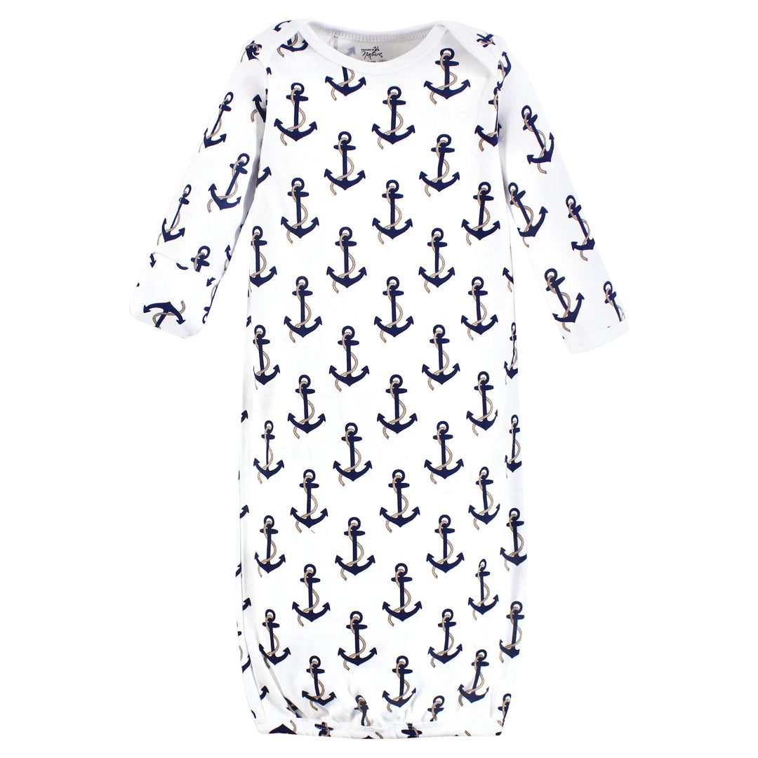 Lighthouse Seagull Organic 3pk Gown Set