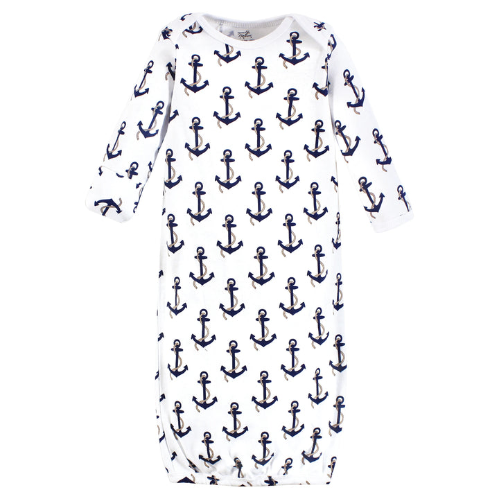 Lighthouse Seagull Organic 3pk Gown Set