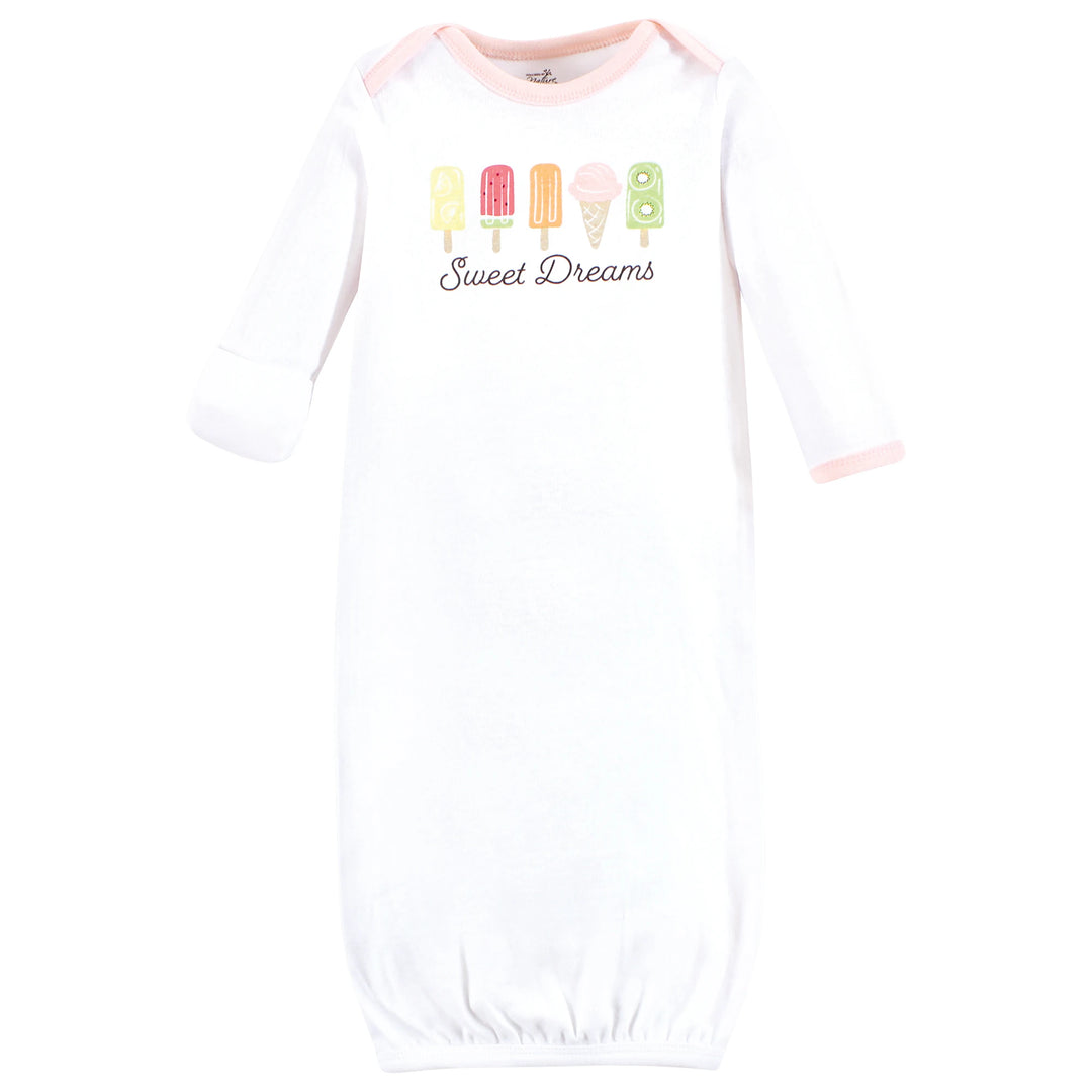 Popsicle Organic 3pk Kimono Gown Set