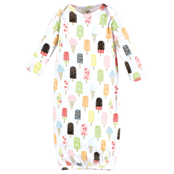 Popsicle Organic 3pk Kimono Gown Set