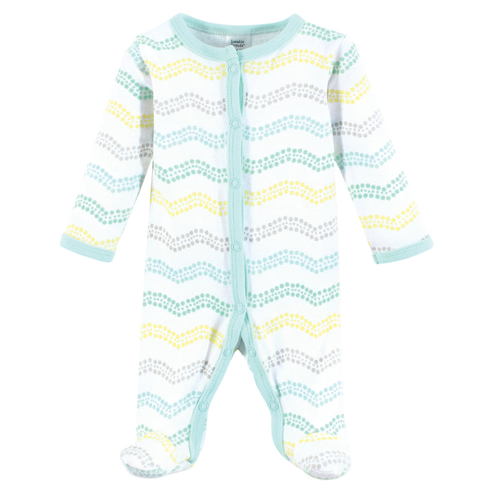 Elephants 2-Piece Footie Set