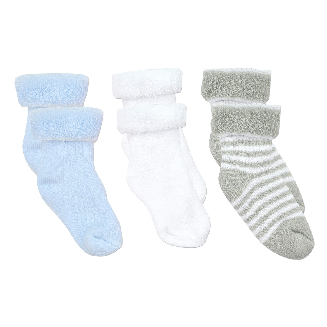 Preemie Socks | 3PK Blue  | Buy 2 Save 20%