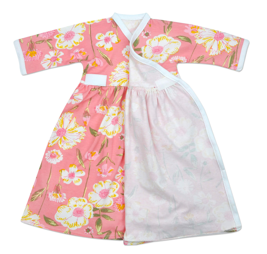 Brooklyn Long Wrap Dress