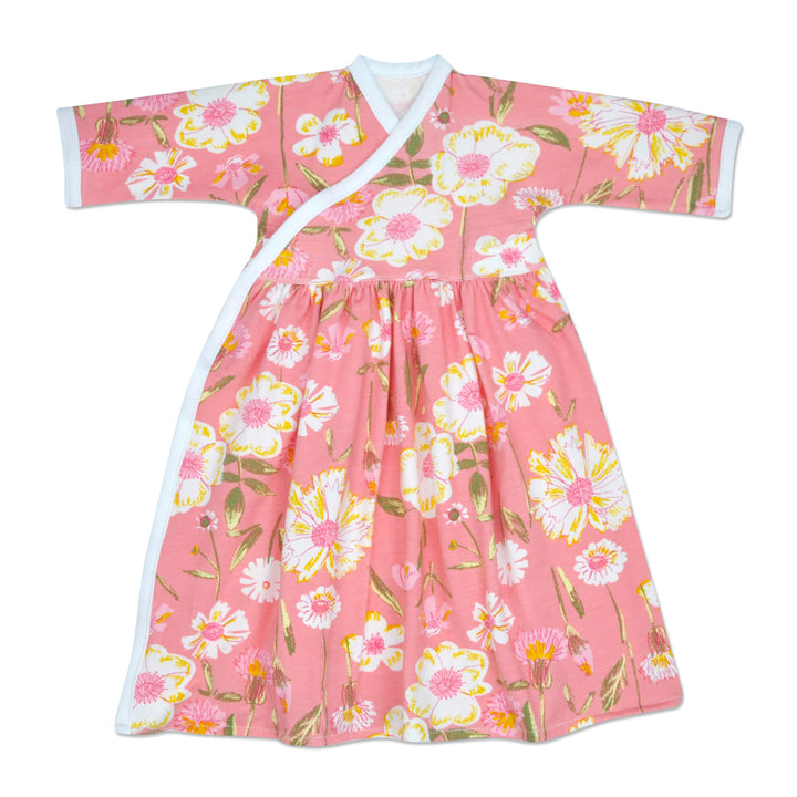 Brooklyn Long Wrap Dress