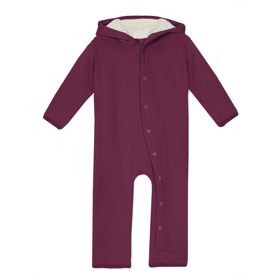 Melody Fleece Coverall with Sherpa-Lined Hood and Ears