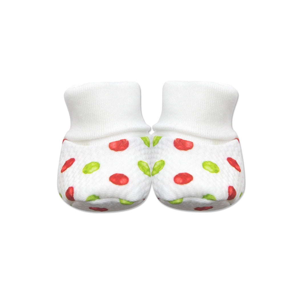 Christmas Dot Booties