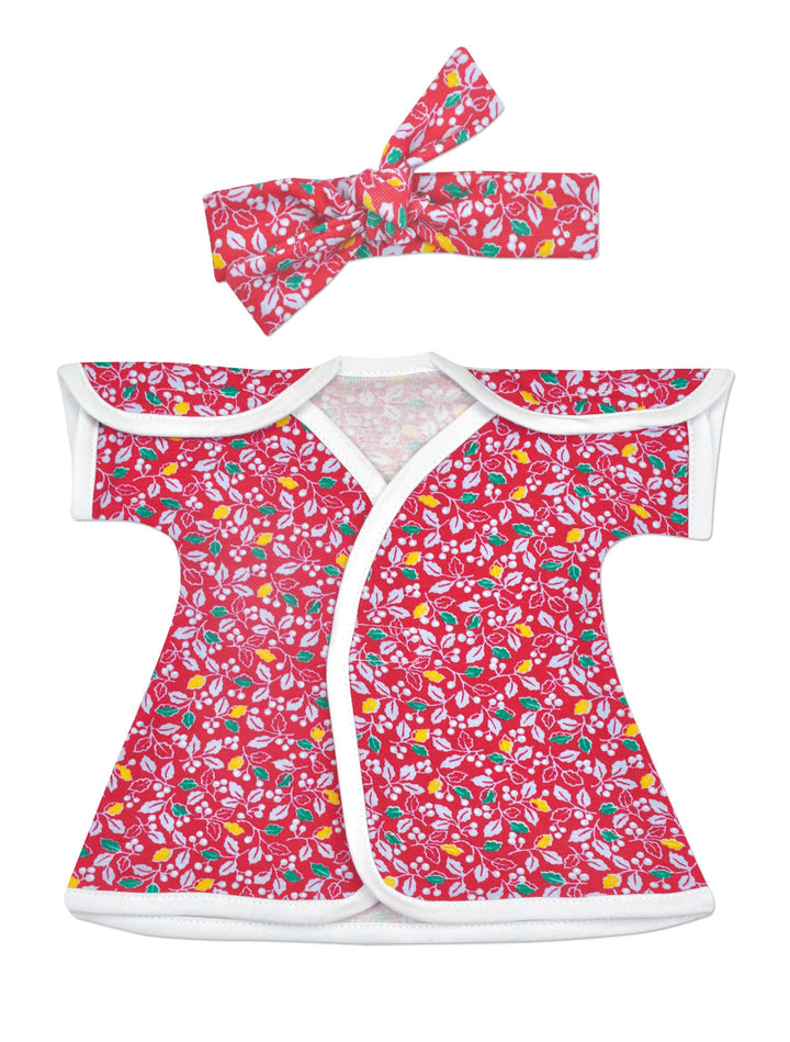 Holly Jolly Cotton NICU Dress