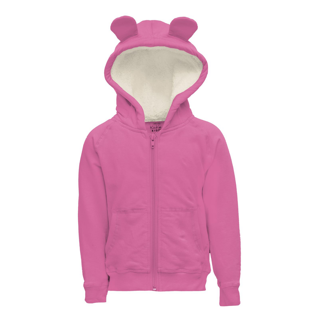 Tulip Fleece Zip Front Hoodie with Ears Preemie Store