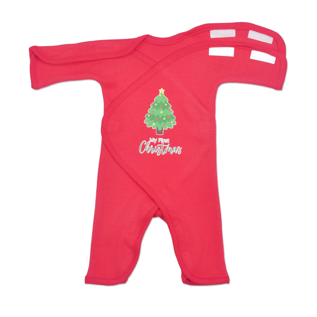 "My First Christmas" Cotton Long Sleeve NIC-Jumpsuit