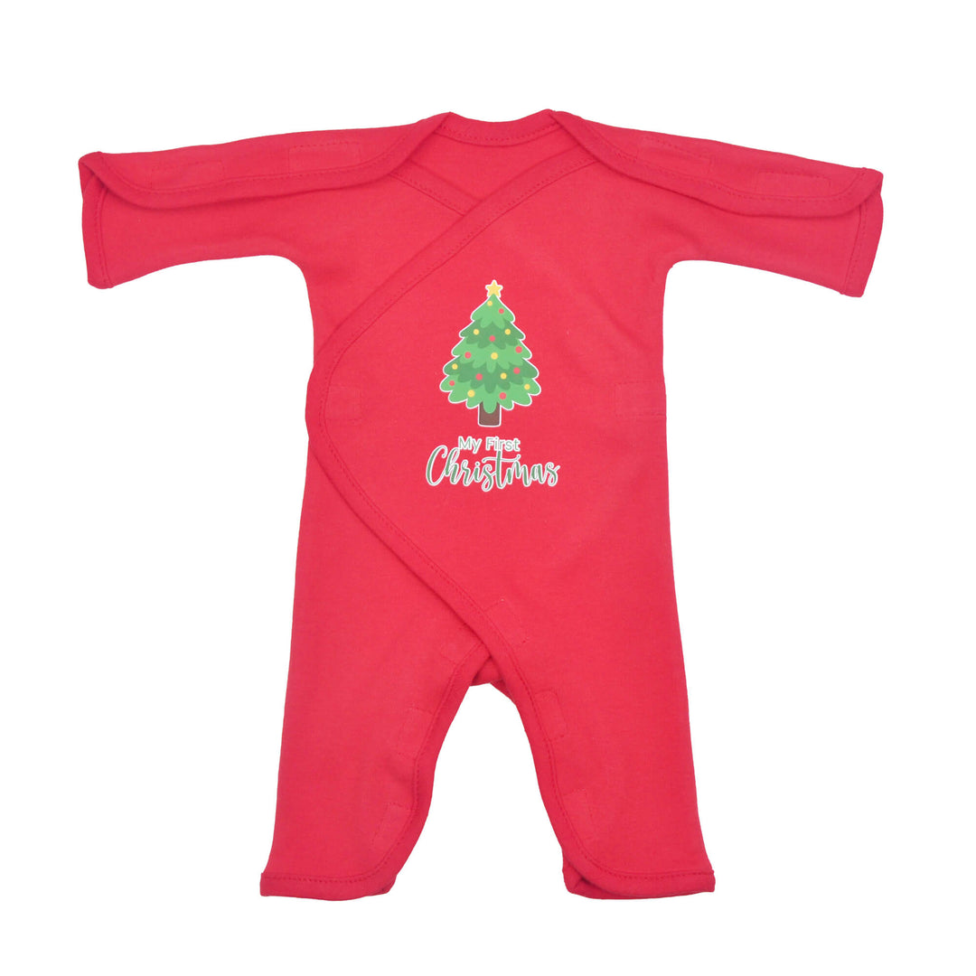 "My First Christmas" Cotton Long Sleeve NIC-Jumpsuit