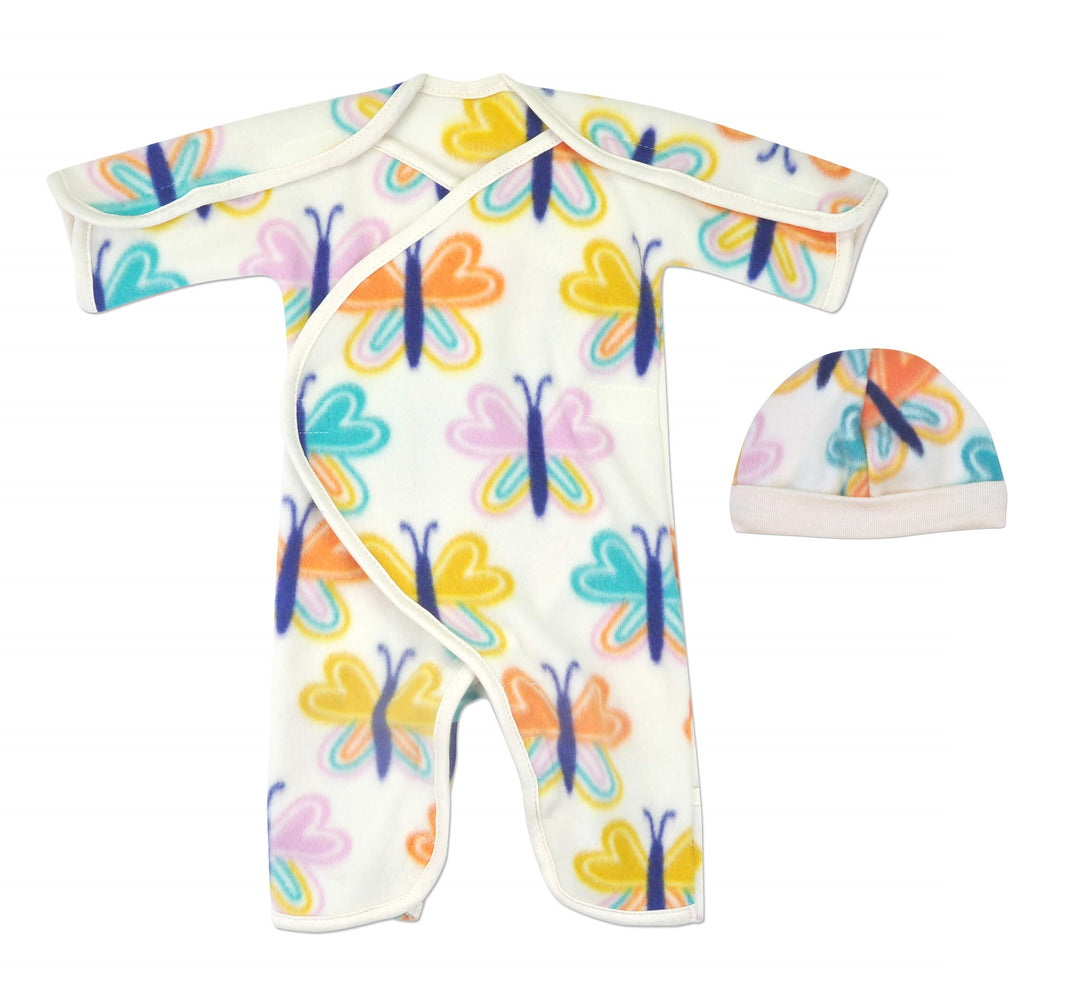 Natural Butterfly Fleece NIC-Jumpsuit