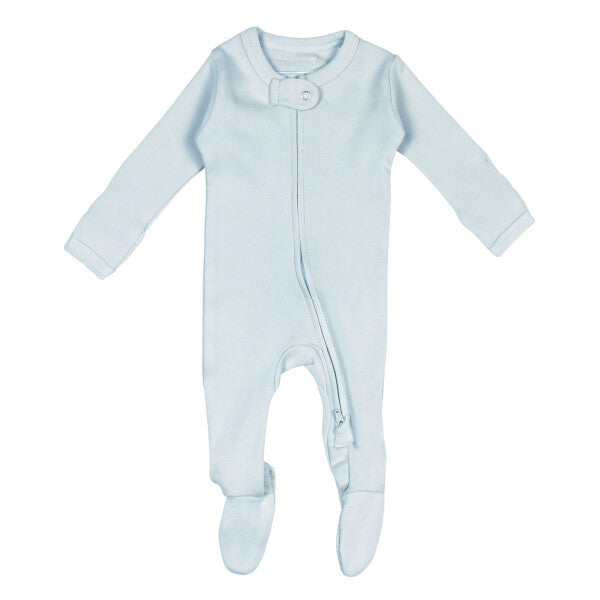 Moonbeam Organic 2-Way Zipper Footie