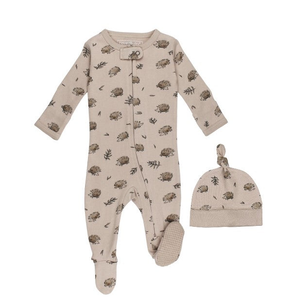 Prickles Organic 2-Way Zipper Footie