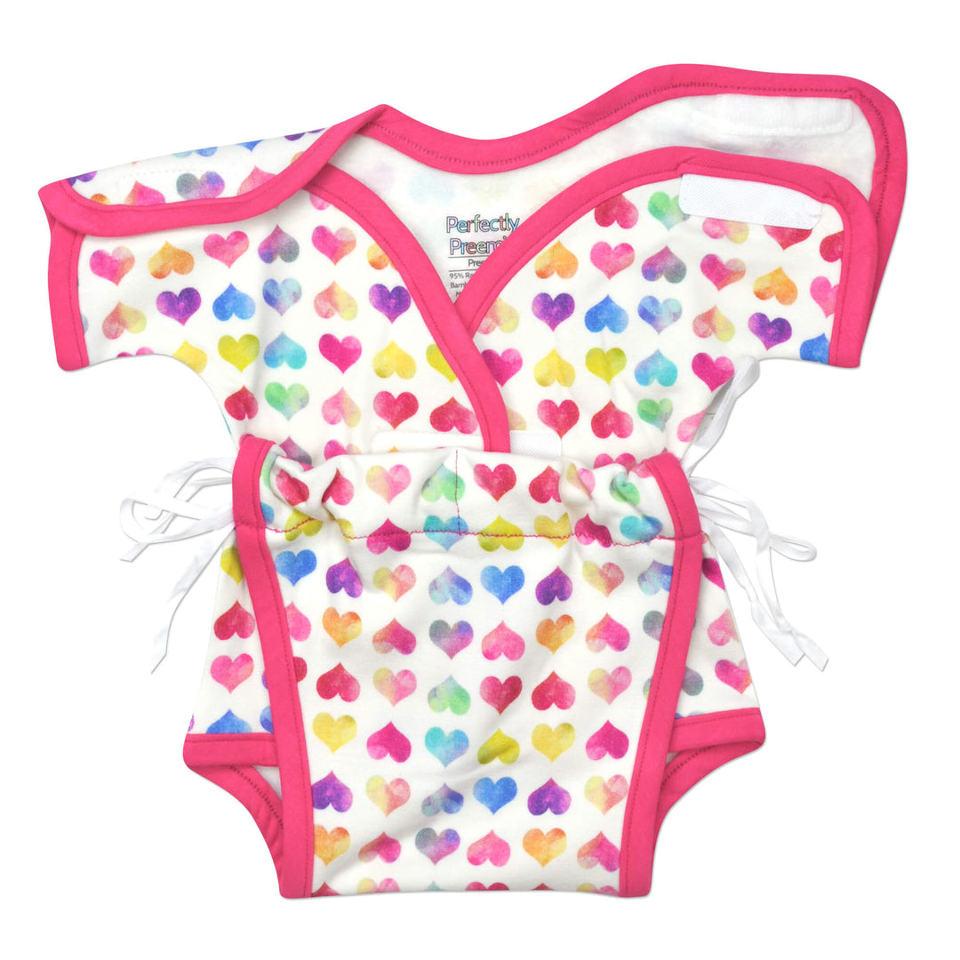 Colorful Hearts NIC-Sweet-Tee Bodysuit