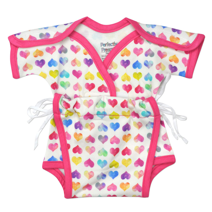 Colorful Hearts NIC-Sweet-Tee Bodysuit