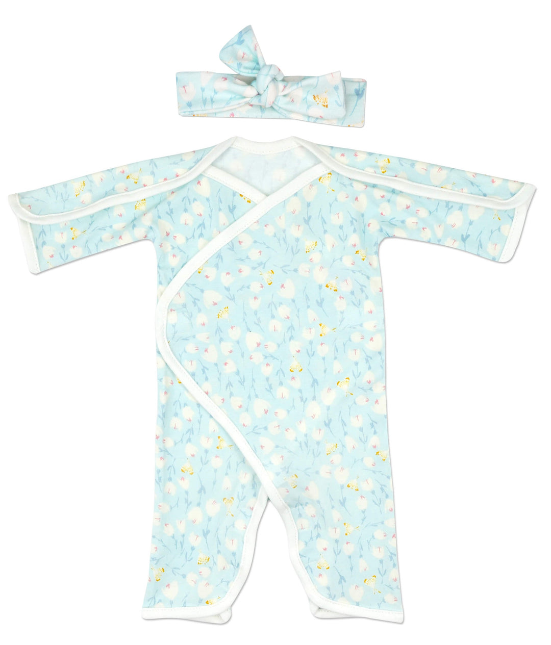 Cotton Blossom Stretch Cotton Long Sleeve NIC-Jumpsuit