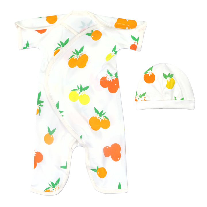 Citrus Stretch Cotton Short Sleeve NIC-Jumpsuit