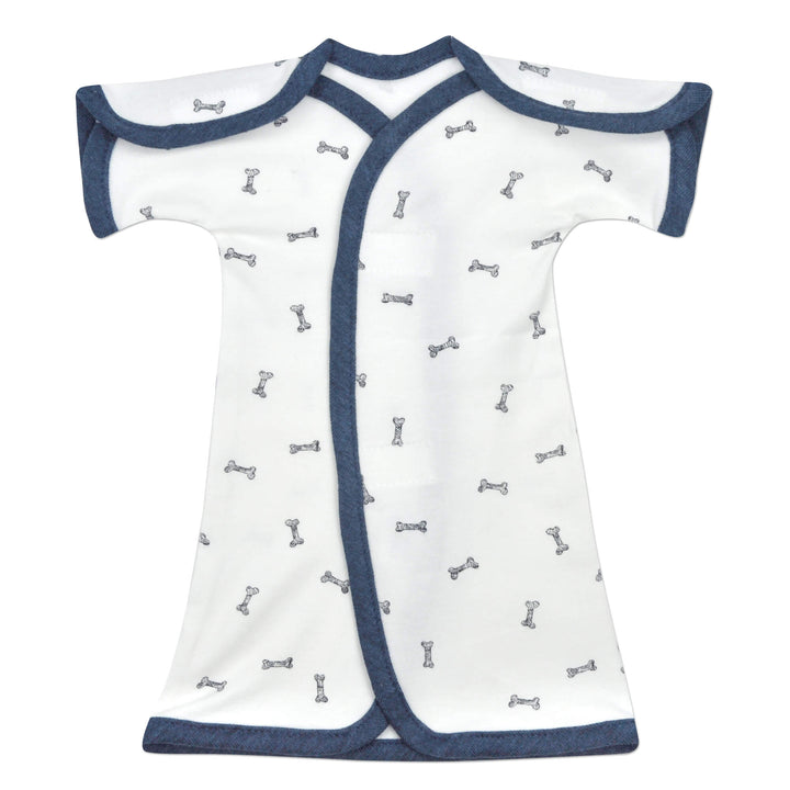 Dog Bones NICU Gown-Irregular