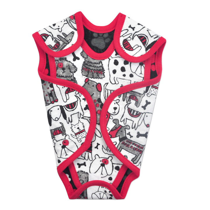 Paw Prints Reversible NIC-Suit Bodysuit-Irregular