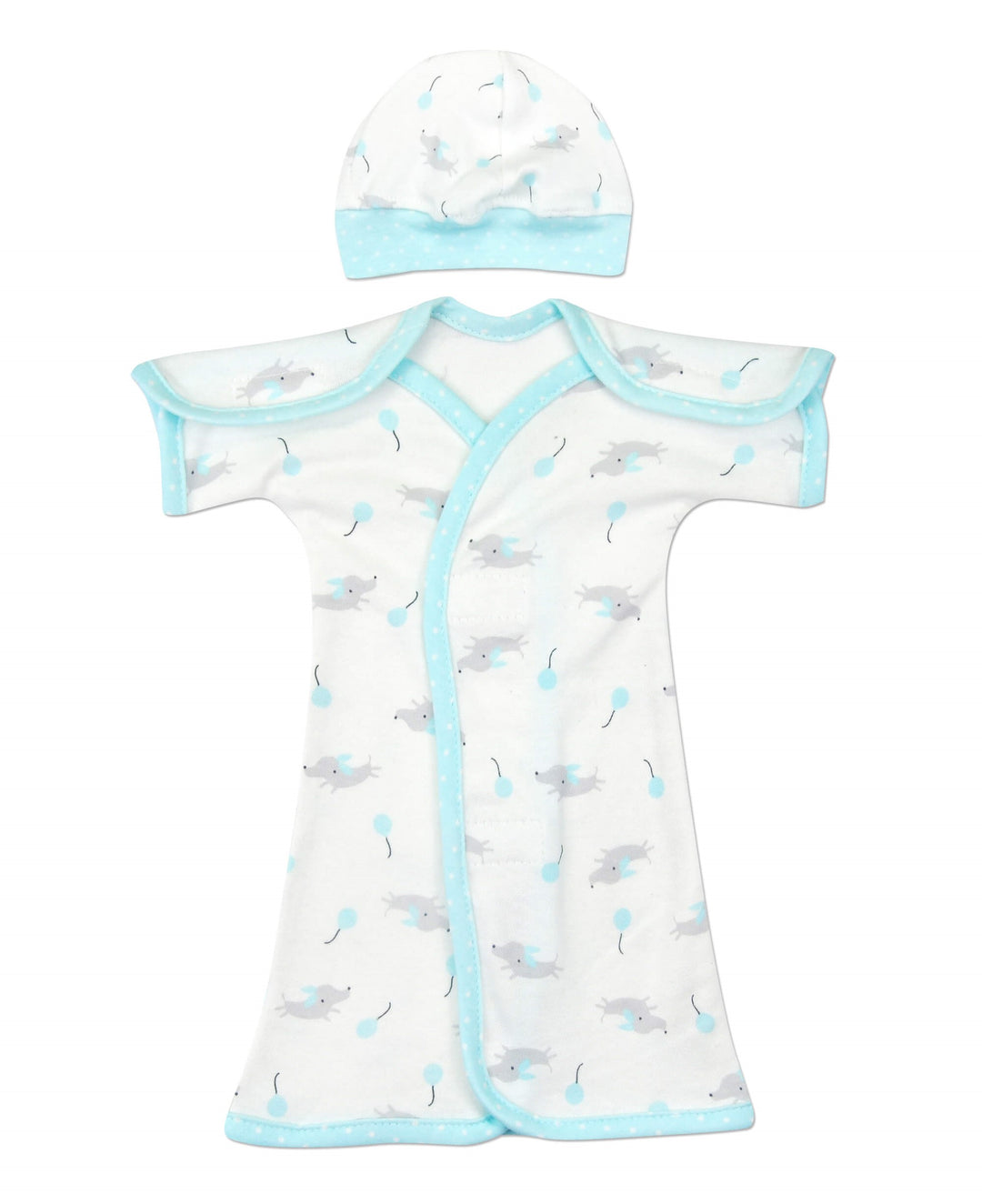 Sammy Cotton S/S NICU Gown