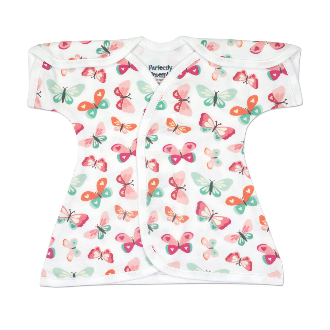 Butterfly Love Cotton NICU Dress – Preemie Store