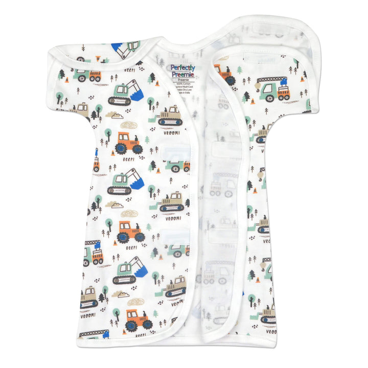 Little Diggers Cotton NICU Gown