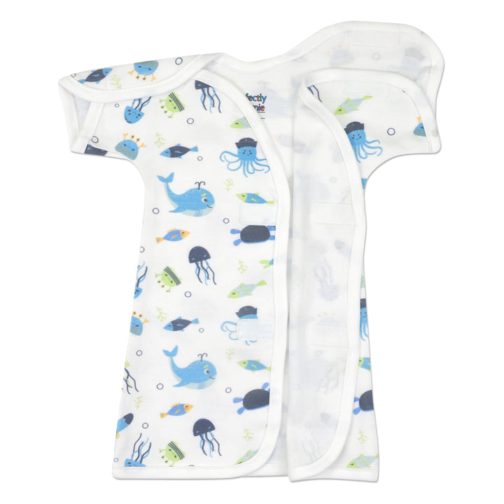 Sea Life Cotton NICU Gown