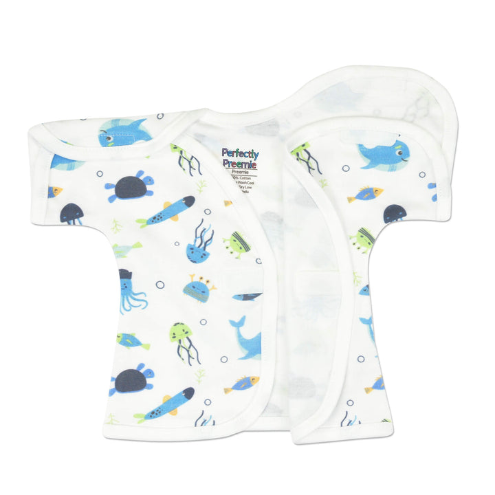 Preemie Baby Cloth Micro Preemie Cloth Diapers Sea Life Cotton