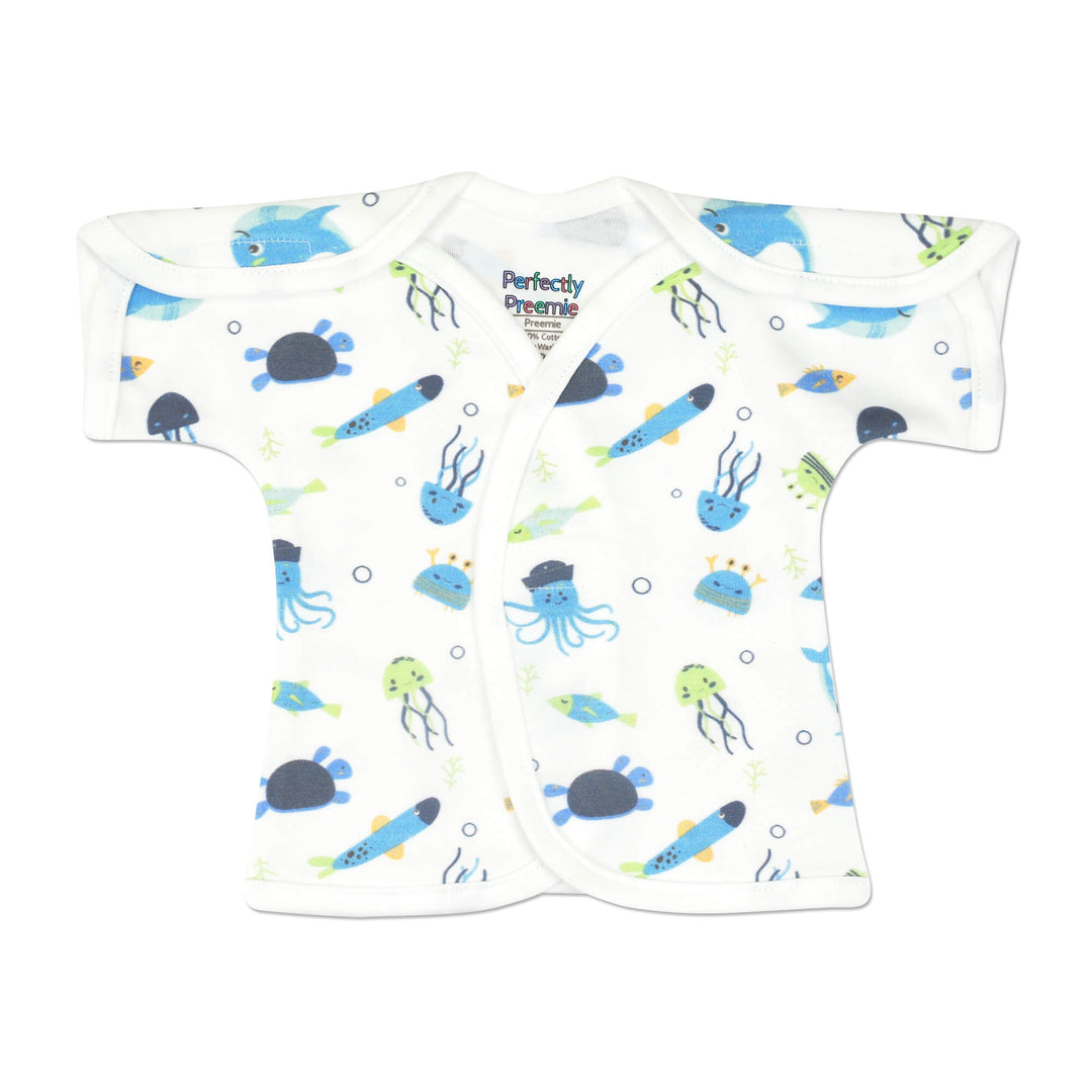 Preemie NICU Gown Open-Shoulder Design - Ultra Soft Bamboo Rayon For Babies 3-6 Lbs | NICU Friendly Hospital Wear Bamboo Preemie Clothes Preemie NICU Gown Open-Shoulder Design - Ultra Soft Bamboo Rayon For Babies 3-6 Lbs | NICU Friendly Hospital Wear Bamboo Preemie Clothes