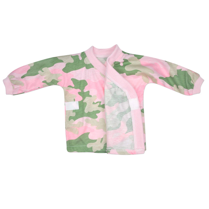 Pink Camo Crossover-Tee