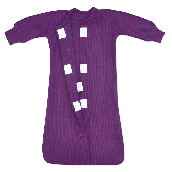 Plum Ribbed Sleep Sac