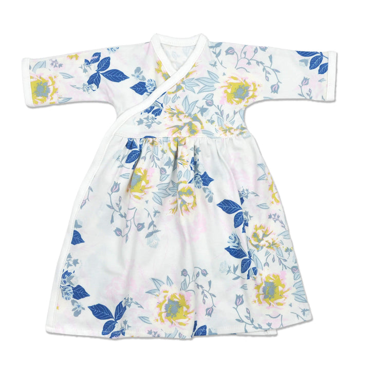 Posy Long Wrap Dress