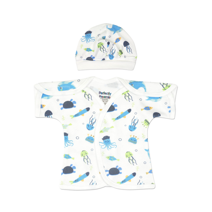 Sea Life Cotton NICU Shirt