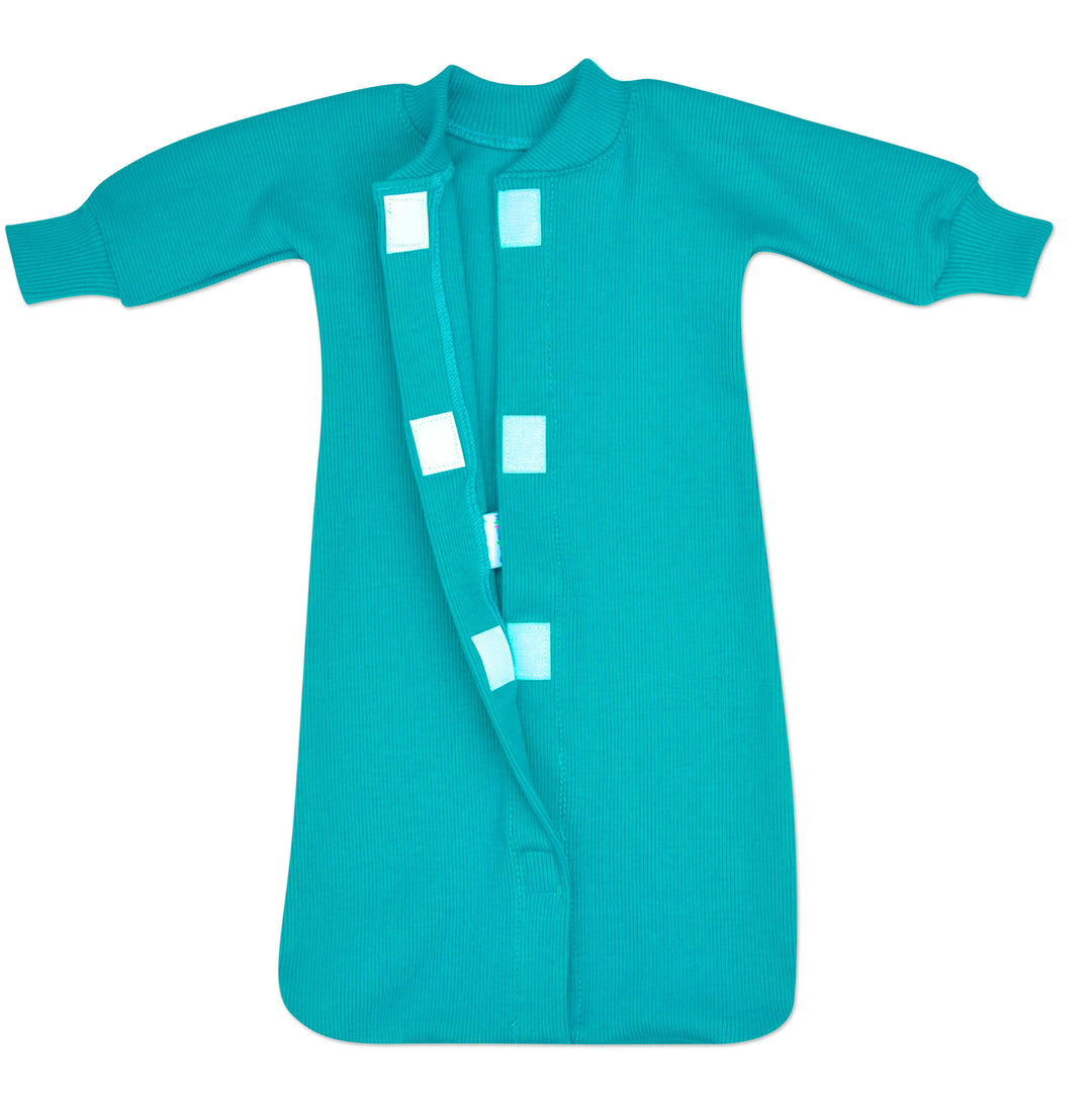 Teal Ribbed Sleep Sac