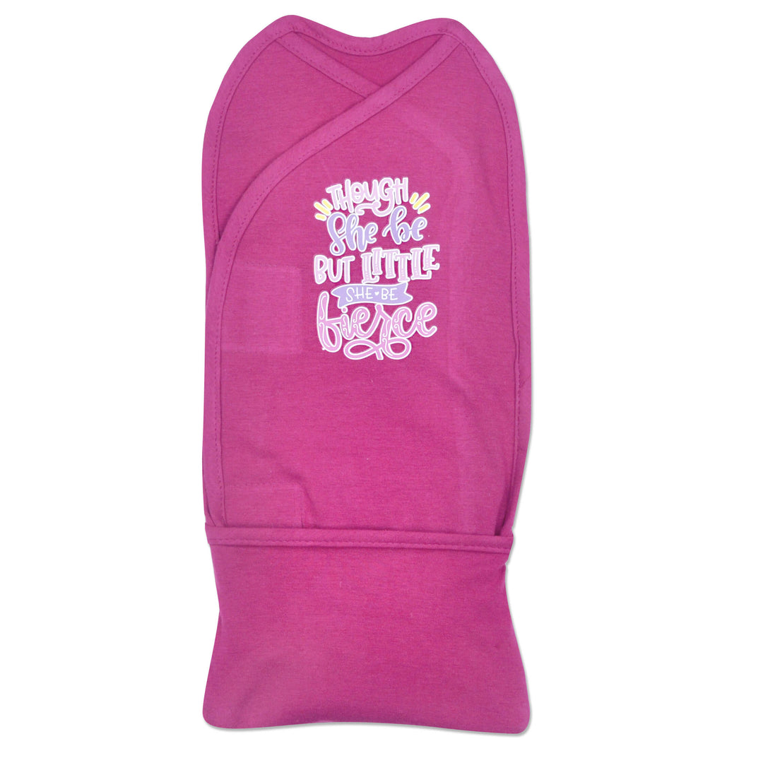 "Little but Fierce" Pea Pod Swaddler