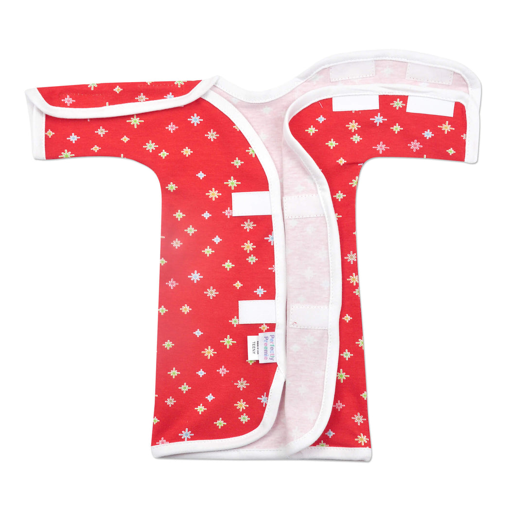 Twinkle Red NICU Gown