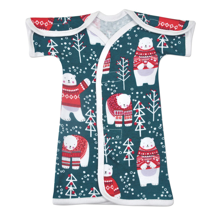 Winter Bear NICU Gown