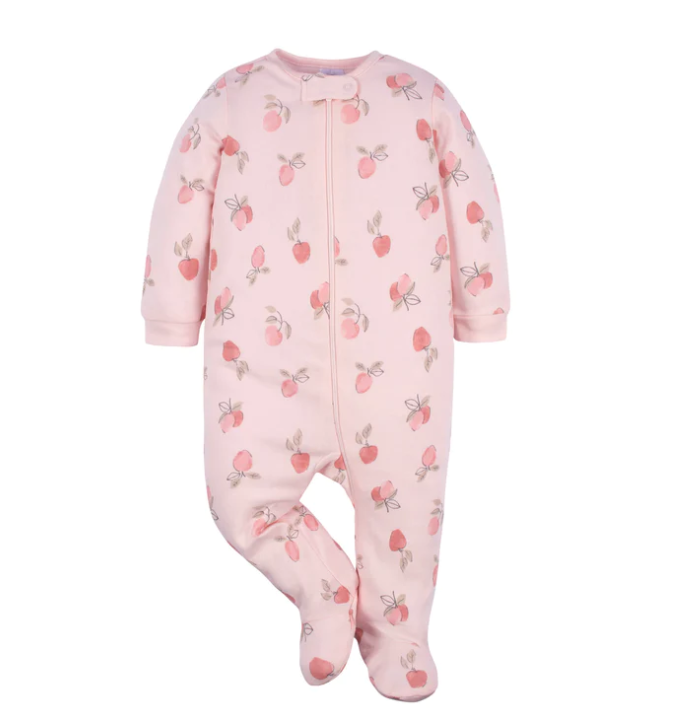 Carters peach pajamas hotsell