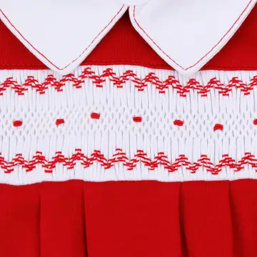 Miles Smocked Footie